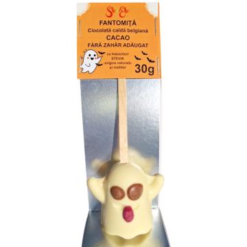 Ciocolata calda belgiana cu cacao, Fantomita cacao, 30g
