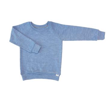 Set bluza si pantaloni prim strat lana merinos de la Lanelka Srl