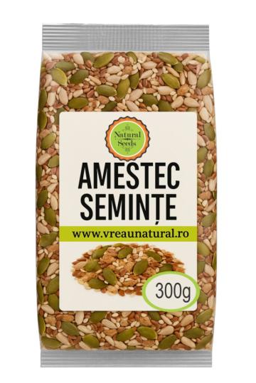 Amestec 4 seminte, Natural Seeds Product, 300 gr