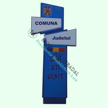 Totem intrare-iesire localitate #T304 de la Moblux Stradal SRL