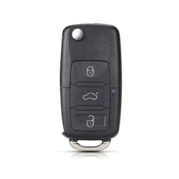 Carcasa cheie contact 3 butoane pentru Skoda Fabia