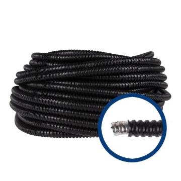 Copex metalic 26mm cu izolatie PVC, tub flexibil protejat
