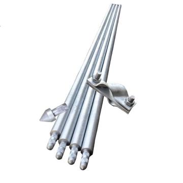 Set impamantare verticala: 4 electrozi, 1 varf, 1 brida - 6m