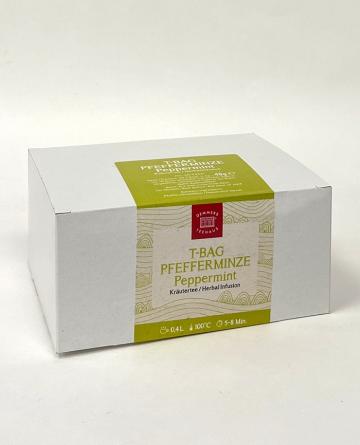 Ceai plic aromat bio Demmers Teehaus T-Bag Peppermint 20buc de la Vending Master Srl