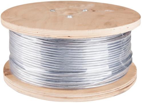 Cablu otel zincat plastifiat / 2-3.5mm - 200m