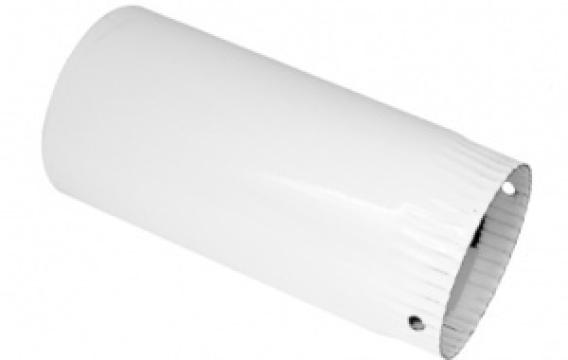 Burlan emailat alb 120x1000 mm de la URBANIX SRL