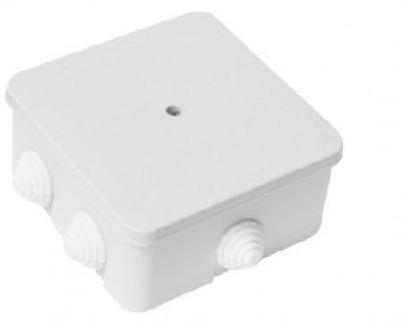 Doza patrata de legatura pt / 80mm de la PDET Atlantic Distribution Srl