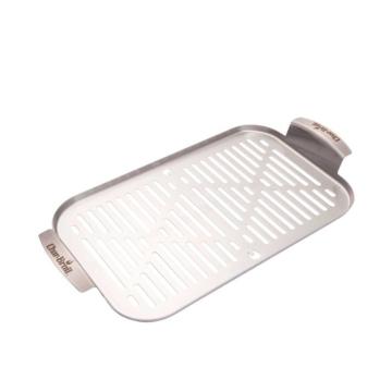 Tava din inox pentru gratar 22 x 42,5 x 2 cm Char-Broil de la URBANIX SRL