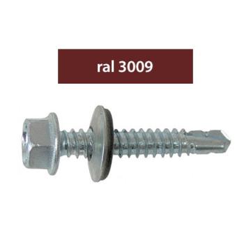 Suruburi perforatoare RAL 3009-rosu 4.8 x 35 mm, 250 bucati de la URBANIX SRL