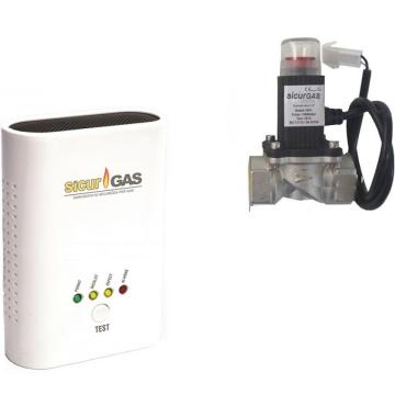 Kit detectare gaz Sicurgas 3/4