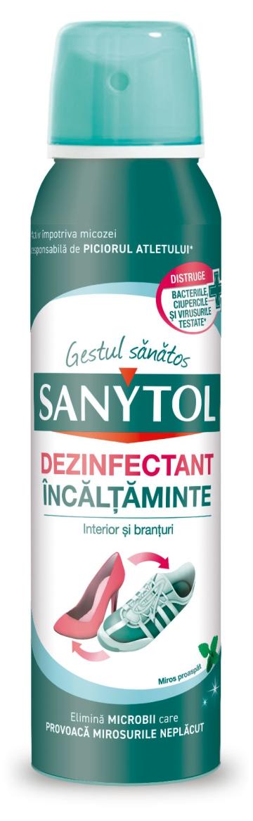 Spray dezinfectant pentru incaltaminte Sanytol - 150 ml de la Medaz Life Consum Srl