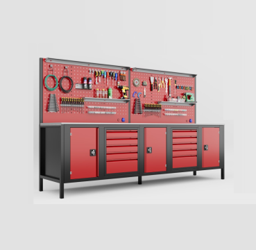 Masa de lucru industriala WBT-30019070-PRO-CAB10-LED2-MAX de la Caldor Heat &Engineering Srl