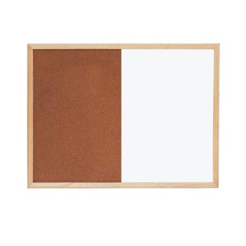 Tabla magnetica combi (whiteboard+pluta) 90x120 cm, Visual de la Arca Hobber Srl