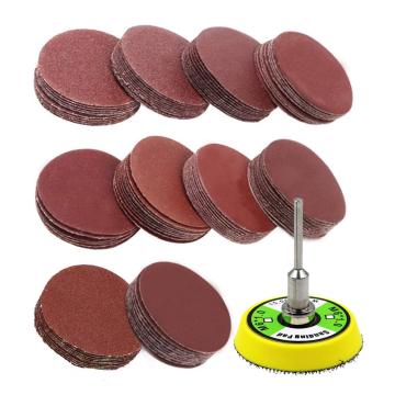 Set disc abraziv Velcro 50 mm, 101 piese, granulatie 60