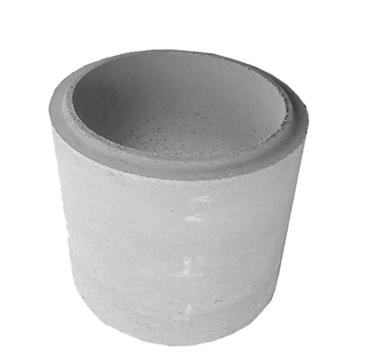 Camin - tub - din beton rotund 80 cm, h 100 cm de la Andbas