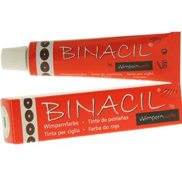 Vopsea gene si sprancene Binacil 15ml - maro natural de la Mezza Luna Srl.