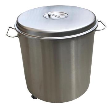 Pubela din inox cu capac capacitate 50 l