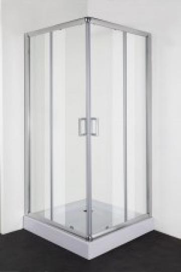 Cabina de dus patrata Easy Clean BQ80C de la PDET Atlantic Distribution Srl