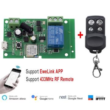 Modul Smart Wifi+telecomanda, 5-32V Android/iOS de la Best Internet Trade Srl