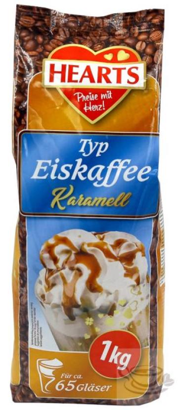 Cafea Ice Coffee Hearts Caramel 1 kg de la Activ Sda Srl