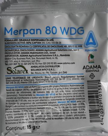 Fungicid Merpan 80 WDG 15g