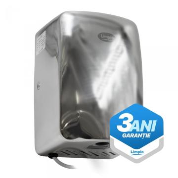 Uscator de maini inox, 650 W, Limpio HD 28SIA de la Xtra Time Srl