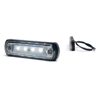 Lampa gabarit led 1340 W189, 12v-24v, pozitie alb Was