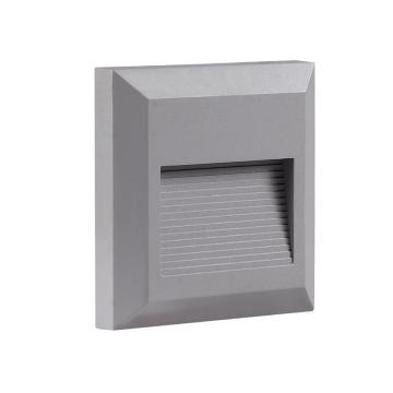 Lumina treapta cu LED patrat gri de la Casa Cu Bec Srl