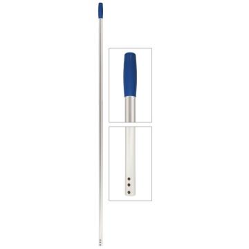 Maner aluminiu anodizat 23 mm, 3 gauri, 140 cm, galben