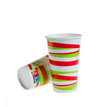 Pahare carton 12 Oz, bauturi reci, 50 buc/set de la Sanito Distribution Srl