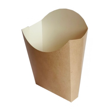 Cutie cartofi kraft - 12x13cm mare - 150 buc. de la Sanito Distribution Srl