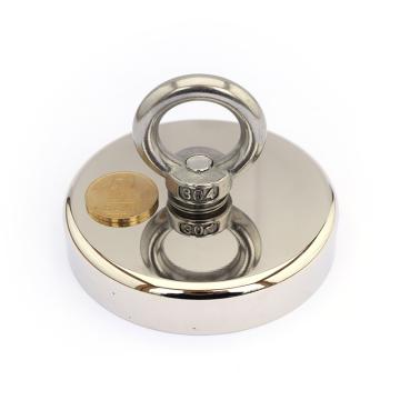 Magnet neodim oala D 90 mm carlig inelar de la Magneo Smart