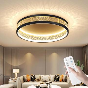 Lampa plafon rotunda, cu LED si telecomanda, 3200Lm, 38W