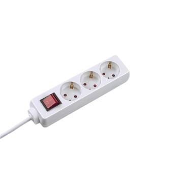 Prelungitor Bachmann cu intrerupator, lungime 3 m, 3 prize de la Sanito Distribution Srl
