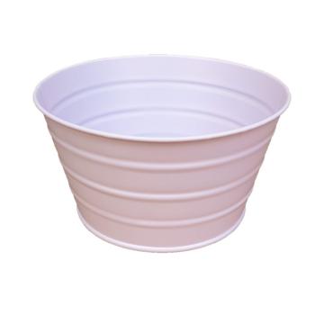 Vas din tabla zincata conic lila, D15cm de la Distinctiv Store Srl
