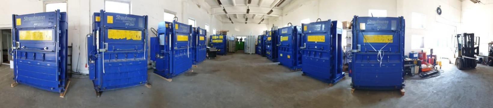 Presa verticala de balotat de la AD Stil Equipments Srl