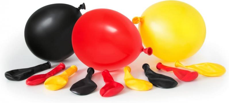 Baloane colorate latex natural, biodegradabil, 28 cm de la Molifag Srl