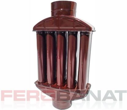 Recuperator caldura maro sau negru mat diametru 120mm de la Ferobanat Srl