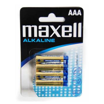 Baterie alcalina Maxell LR03 blister 4 buc de la Sil Electric Srl