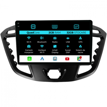 Navigatie dedicata Ford Transit (2012-2018), 9 inch, 2Gb Ram
