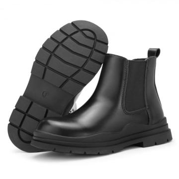 Botine din piele artificiala pentru copii marimea 31 negru de la Molifag Srl