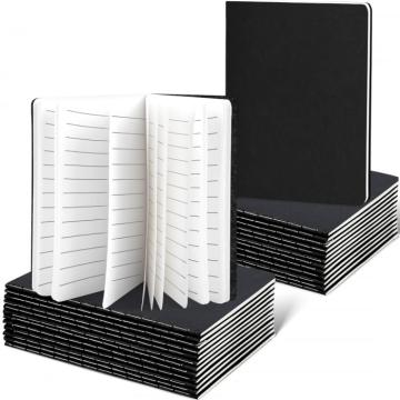 Carnetel de buzunar liniat cu 30 foi 13x9 cm set 6 bucati