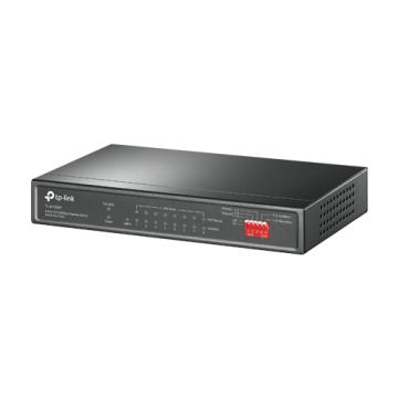Switch 8 porturi RJ45 10 100 Mbps PoE, 1 x RJ45 10 100 Mbps de la Big IT Solutions
