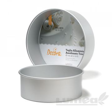 Forma de copt din aluminiu rotund, 10x10 cm - Decora de la Lumea Basmelor International Srl