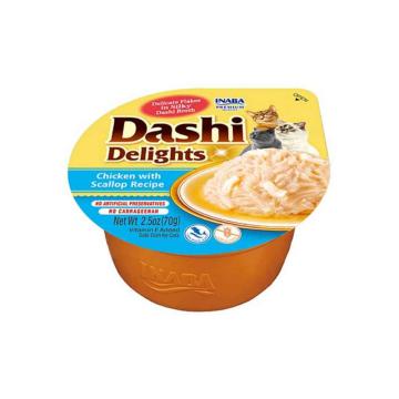 Hrana Churu pisici supa Dashi Delights de pui cu scoici de la Club4Paws Srl