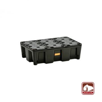 Cuva de retentie din PE cu gratar 60x40x18 cm volum 25 litri de la Romtank Srl