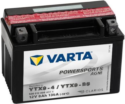 Acumulator Moto Varta AGM 12V 8Ah TX9-BS de la Sprinter 2000 S.A.