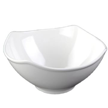 Bol patrat melamina Raki Ida, 36x36xh17cm, 8000ml, alb de la Kalina Textile SRL