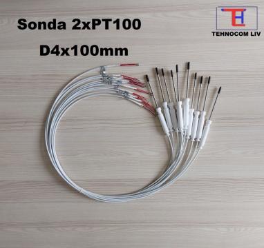 Sonda de temperatura cu varf ascutit D4xL100mm de la Tehnocom Liv Rezistente Electrice, Etansari Mecanice
