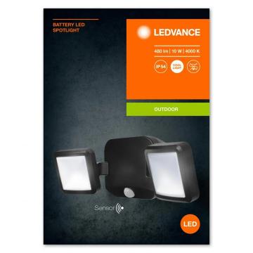 Aplica LED pentru exterior pe baterii 4x D neincluse